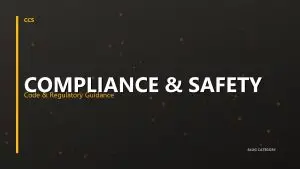 Compliance Safety category placeholder